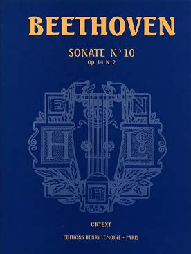 Illustration de Sonate N° 10 op. 14/2 en sol M
