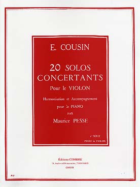 Illustration de 20 Solos concertants - Vol. 1 : N° 1 à 10