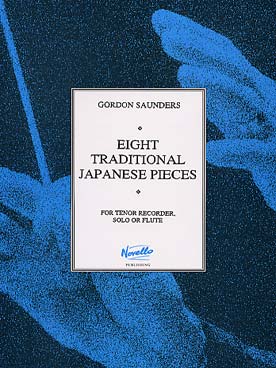 Illustration saunders 8 pieces traditionnelles japon