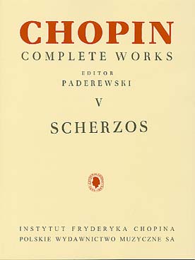 Illustration de Œuvres complètes (rév. Paderewski) - Vol. 5 : Scherzos