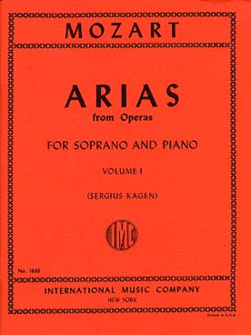 Illustration de Airs d'opéra pour soprano et piano - Vol. 1