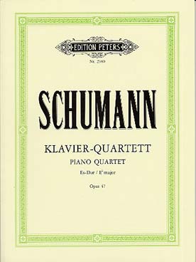 Illustration de Quatuor avec piano op. 47 en mi b M