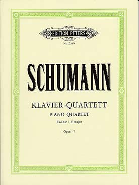 Illustration schumann quatuor avec piano op. 47