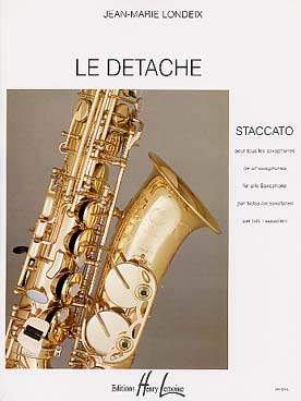 Illustration de Le Détaché (staccato) pour tous les saxophones