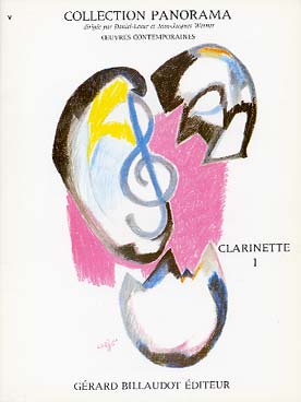 Illustration de PANORAMA (coll. d'œuvres contemporaines) - Clarinette 1 (débutant) : Florian, Robert, Darasse, Rueff, Bonduban