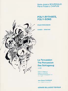Illustration de Poly-rythmes, poly-sons  cahier 1 : débutant