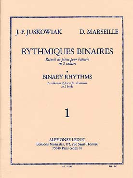 Illustration de Rythmiques binaires pour batterie - Vol. 1
