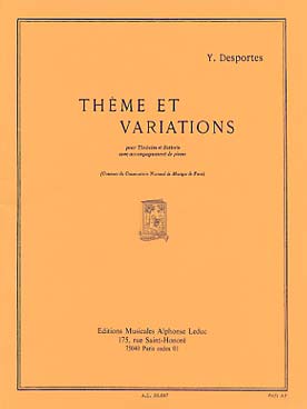 Illustration de Thème et variations op. 70