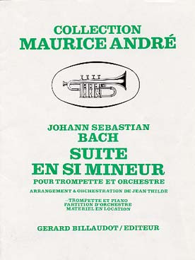 Illustration de Suite BWV 1067 en si m (extrait, sans rondo et badinerie), tr. Thilde