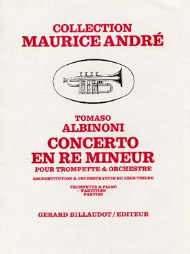 Illustration albinoni concerto en re min (coll andre)