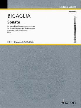 Illustration bigaglia sonate en la min