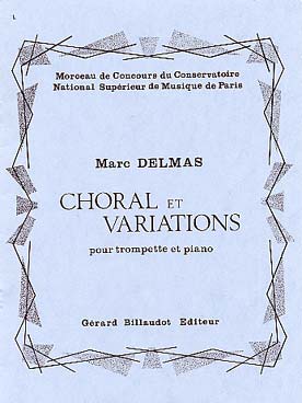 Illustration delmas choral et variations op. 37