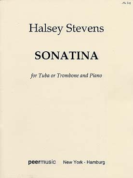 Illustration de Sonatina pour tuba ou trombone et piano