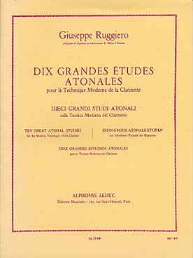 Illustration de 10 Grandes études atonales