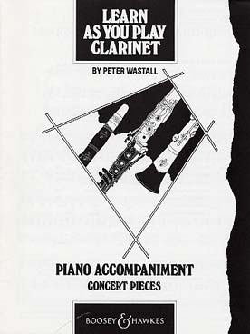 Illustration de Apprendre en jouant de la clarinette - Accompagnement piano des morceaux