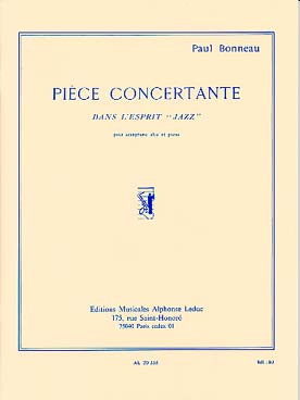 Illustration de Pièce concertante dans l'esprit "jazz"
