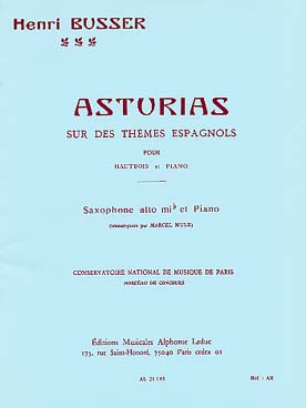 Illustration de Asturias op. 84 (tr. Mule)