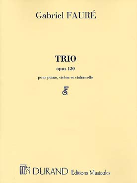 Illustration faure trio avec piano op. 120
