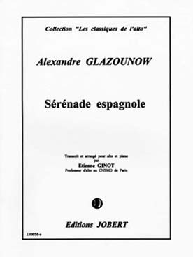 Illustration glazounov serenade espagnole