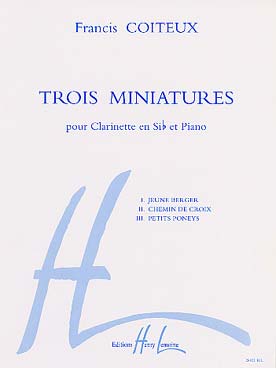 Illustration de 3 Miniatures : Jeune berger - Chemin de croix - Petits poneys