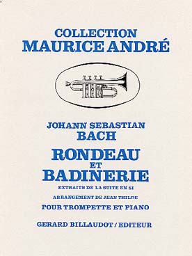 Illustration de Rondo et badinerie de la suite BWV 1067 en si m (tr. Thilde)