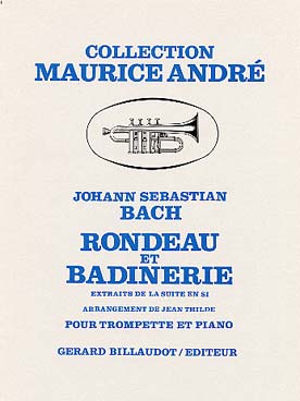 Illustration de Rondo et badinerie de la suite BWV 1067 en si m (tr. Thilde)