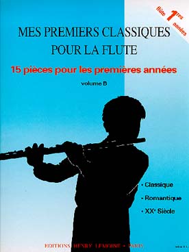 Illustration de Mes PREMIERS CLASSIQUES : 15 Pièces pour 1res années (classique, romantique 20e siècle), sélection C. et Y. Voirpy - Vol. B