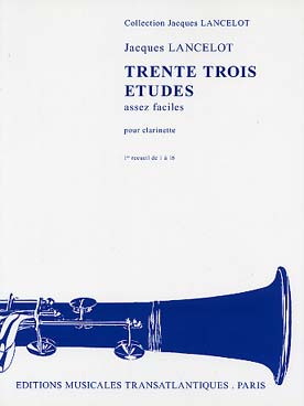 Illustration de 33 Études assez faciles - Vol. 1