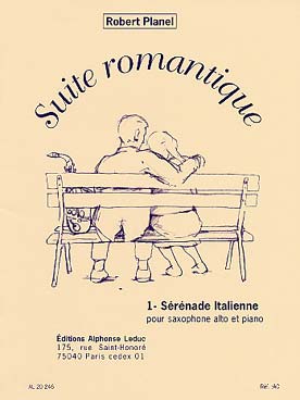 Illustration de Suite romantique, 6 pièces - N° 1 : Sérénade italienne