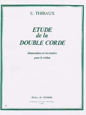 Illustration de Étude de la double corde