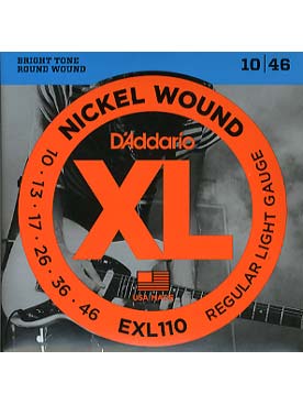 Illustration d'addario exl110 light jeu