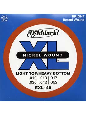 Illustration d'addario exl140 light/heavy b jeu