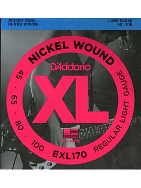 Illustration d'addario basse exl170 rw 45/100 jeu