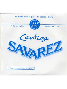 Illustration de CORDES SAVAREZ Cantiga bleue - 5e (la)