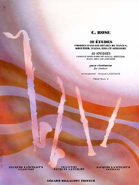 Illustration de 40 Études choisies dans les œuvres de Dancla, Kreutzer, Mazas, Ries, Schubert  - Vol. 2