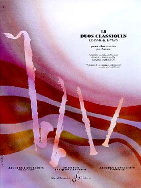 Illustration de DUOS CLASSIQUES (arr. J. Lancelot) - Vol. 2 : 18 Duos (élémentaire/moyen)