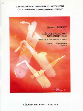 Illustration de L'École française du saxophone - Vol. 1 : les registres
