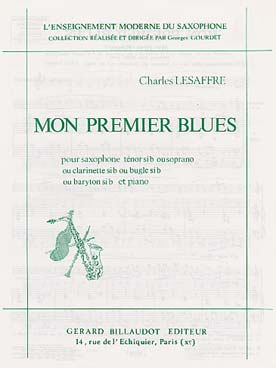 Illustration de Mon premier blues (saxophone ténor ou clarinette ou bugle ou baryton)