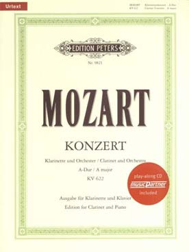 Illustration de Concerto K 622 en la M pour clar. en la