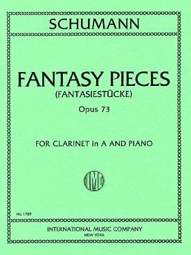 Illustration de Pièces de fantaisie op. 73 - éd. I.M.C. (clarinette en la)