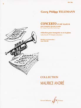 Illustration de Concerto en ré M N° 2 (arr. Thilde)