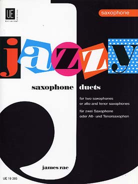 Illustration de Jazzy saxophone duets (AA ou TT ou AT)