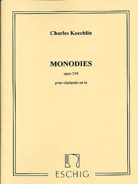 Illustration de 10 Monodies op. 216 (clarinette en la)