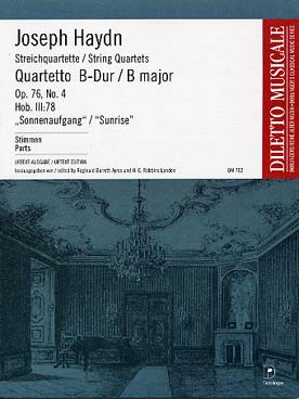 Illustration haydn quatuor op. 76/4