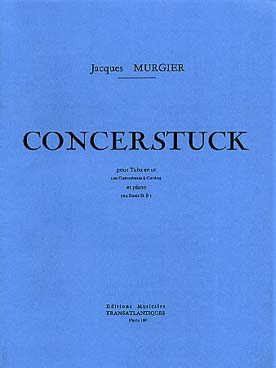 Illustration de Concerstück pour tuba ut ou basse si b ou contrebasse à cordes et piano