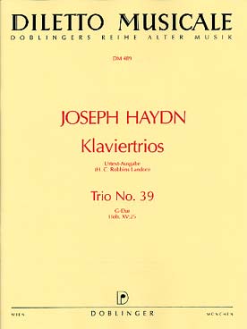 Illustration haydn trio avec piano hob. xv:25 sol maj