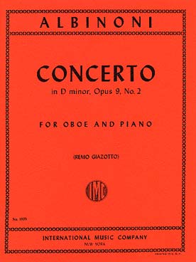 Illustration de Concerto op. 9 N° 2 en ré m