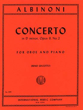 Illustration de Concerto op. 9 N° 2 en ré m