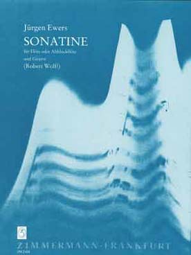 Illustration de Sonatine pour flûte ou flûte à bec alto et guitare