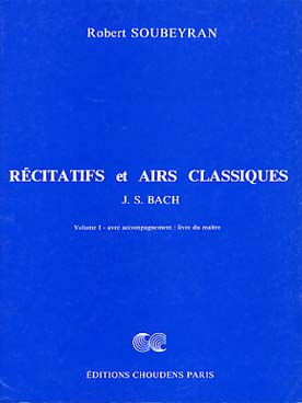 Illustration de Récitatifs et airs classiques de Bach - Vol. 1 : accompagnement (livre du maître)